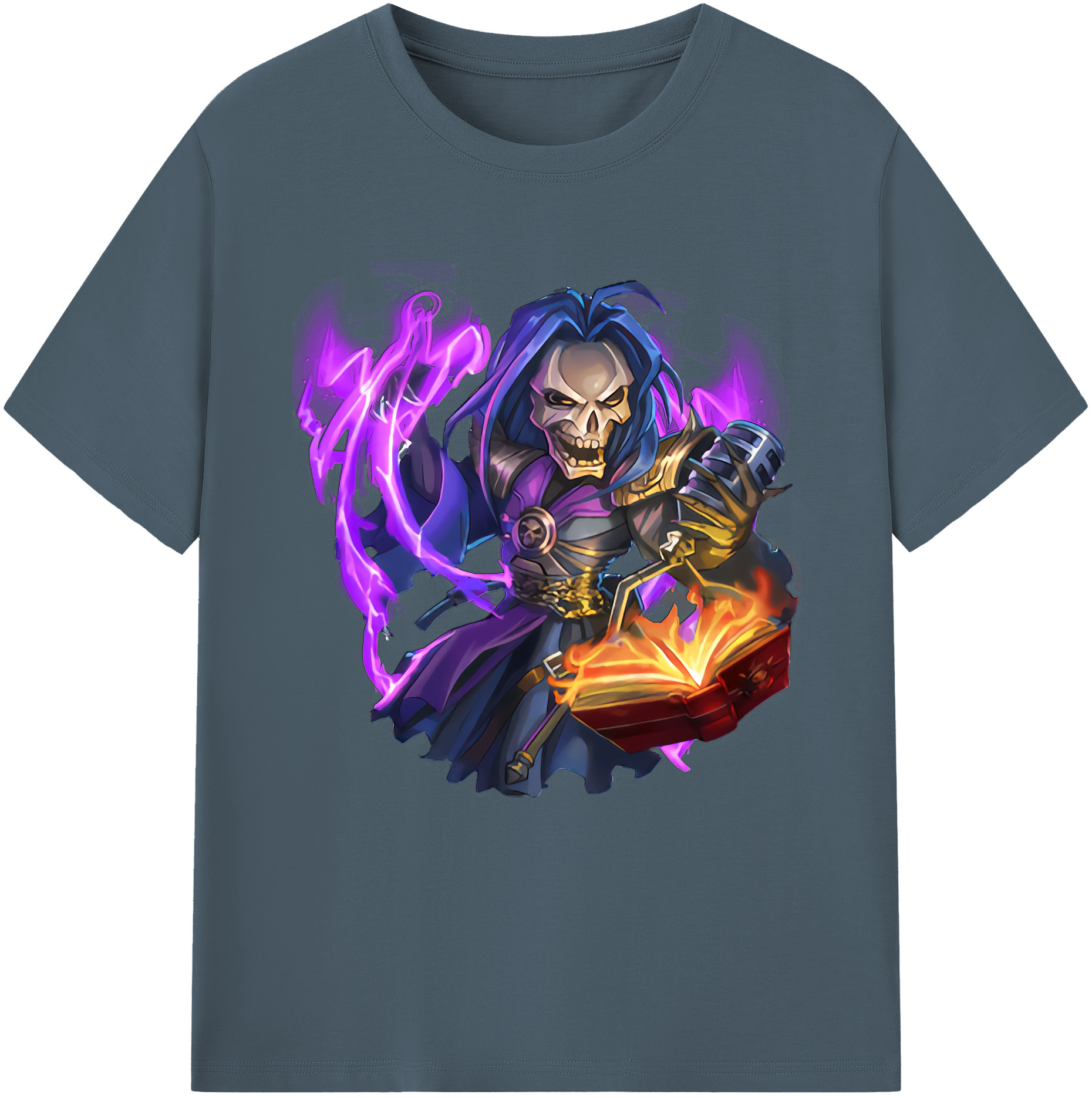 リーグ・オブ・レジェンド League of Legends LOL 綿100％半袖Tシャツ（フロントプリント）